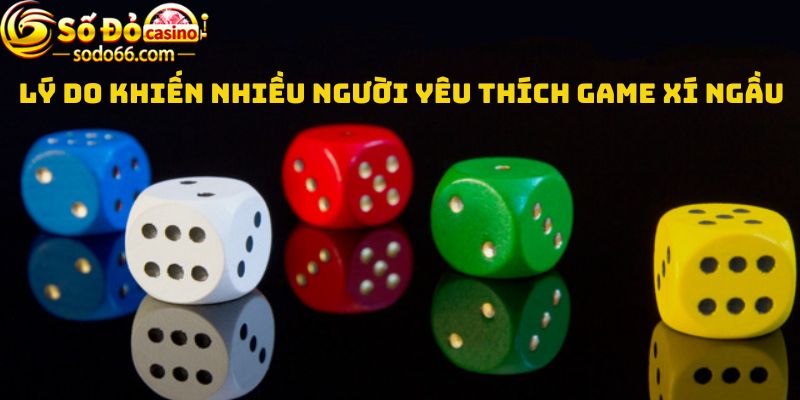 Lý do khiến nhiều người yêu thích Game xí ngầu